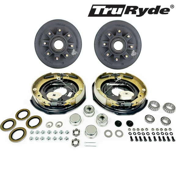 Southwest Wheel 8-6.5" Bolt Circle Trailer Brake Kit for 7,000 lbs. Trailer Axle
