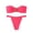 Hot Pink, variant on Womens Bikini Sets Women's Stylish Two Piece Swimwear Tankini Top and High Waisted Bottom for Summer Beach Solid Color Boat Neck Sleeveless Black L