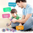 thumbnail image 4 of zinnia Color Jouets Pour 4-12 Ans Enfants Party Favors Finger Hand Spinner Alliage Mtal Petit Gadget Bureau Jouets Spinning Top Focus Espiral Twis, 4 of 5