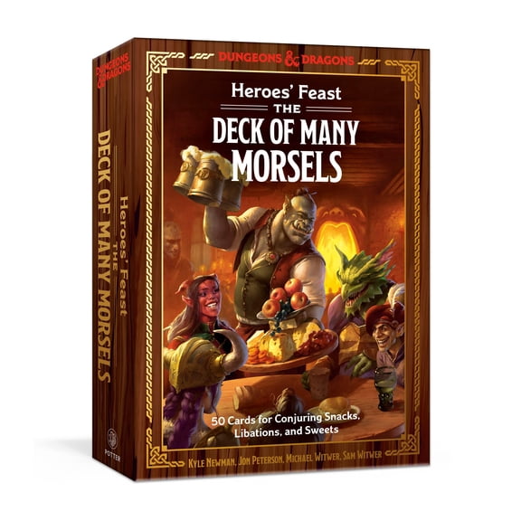 Pre-Owned Heroes' Feast: The Deck of Many Morsels: 50 Cards for Conjuring Snacks, Libations, and Sweets (Misc.) 0593580737 9780593580738