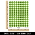 thumbnail image 2 of Siberian Husky Laying Down Dog 200+ Round Stickers - Light Green - Matte Finish - 0.50" Size, 2 of 3