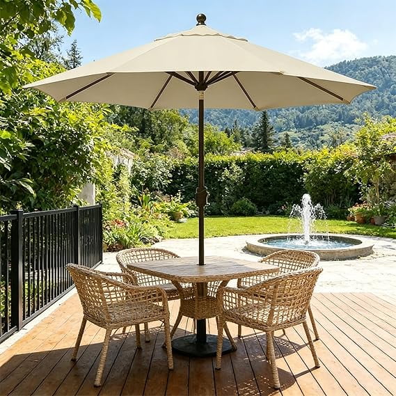 6 rib patio umbrella replacement canopy GLDDFDG 10Ft Ribs (Canopy only), Canopy Replacement UV Protection Waterproof Outdoor Table Market Yard Umbrella Top Outdoor Umbrella Canopy,Red,10FT : Patio, Lawn & Garden perfectly adapted to (2m/2 9ft Market Patio Umbrella 6
