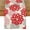 Red/Pink/Grey, variant on SM-XLHN Dahlia Aqua Floral Pinnata Flower Summer Table Runner, Seasonal Winter Holiday Kitchen Dining Table Decoration for Home Party Decor 13x72 Inch