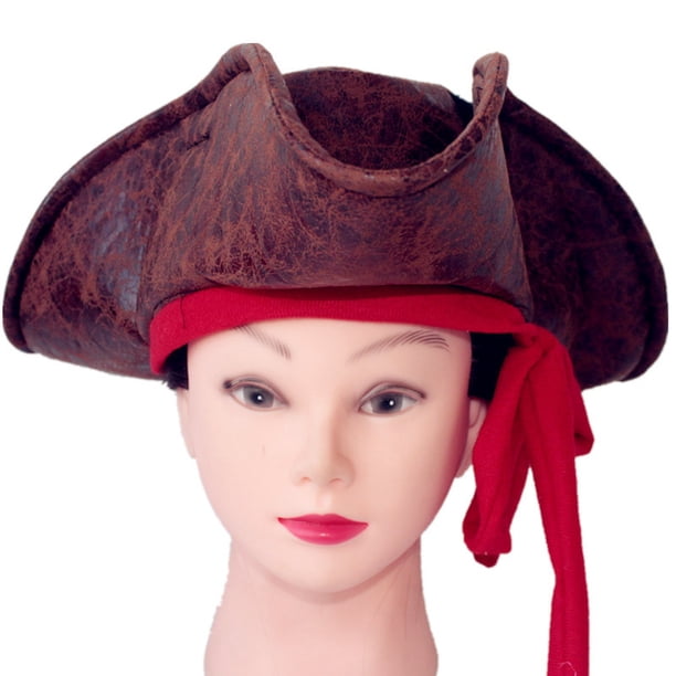 Sombrero de pirata, accesorios para fiesta de carnaval de Halloween