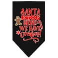 thumbnail image 2 of Christmas Pet and Dog Bandana Screen Printed, "Santa, Stop Here! We Have Cookies!", 2 of 9