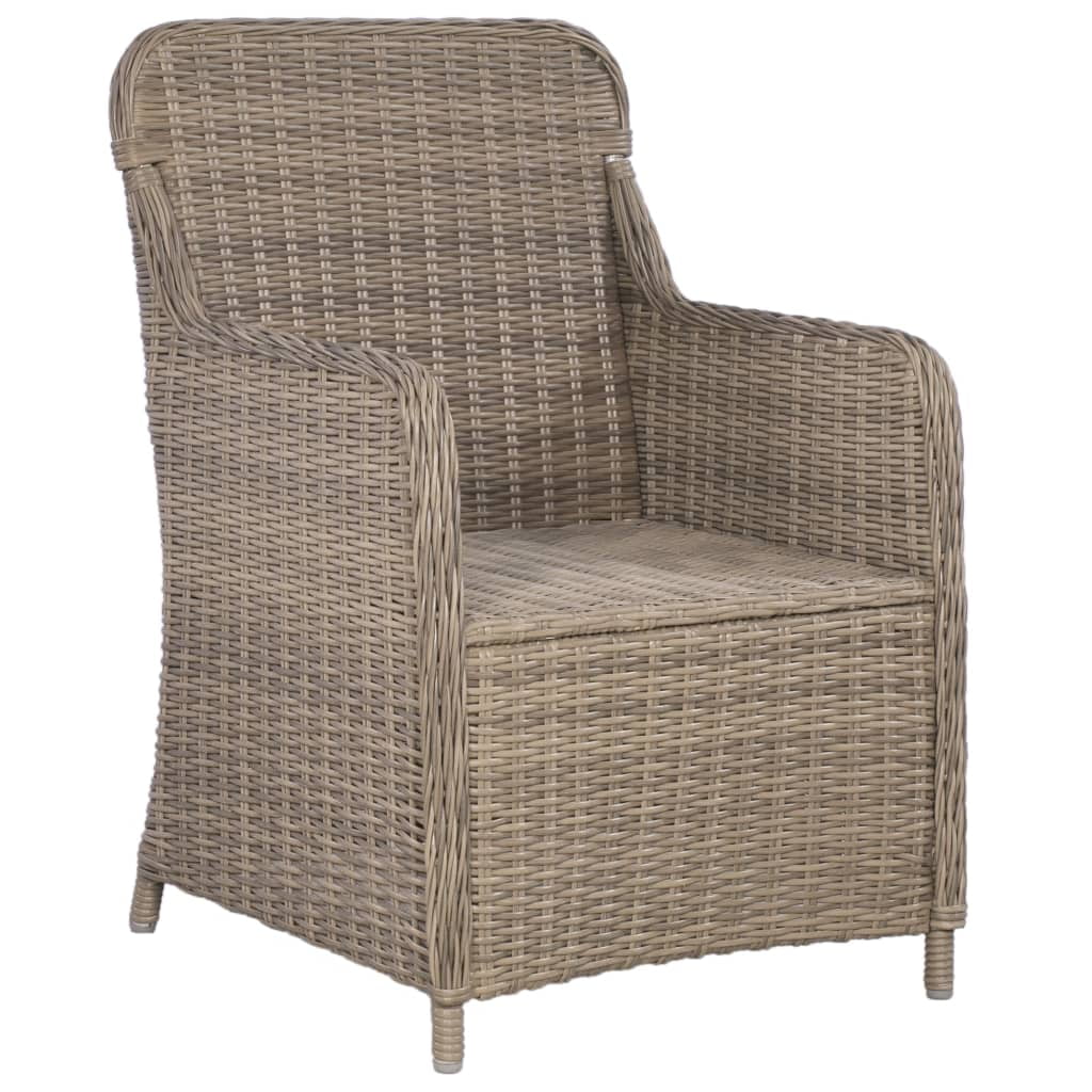 Kepooman Patio Rattan Bistro Set with Cushion & Glass Top Table for Backyard Deck, Set of 3, Brown Kepooman Patio Rattan Bistro Set with Cushion & Glass Top Table for Backyard Deck, Set of 3, Brown