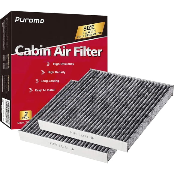 Filtro de aire de cabina Puroma de repuesto para Toyota Camry, RAV4