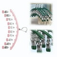 thumbnail image 2 of Under 10 Home Textile Storage A Pants Hanger with 10 Clips That Can Accommodate Small Clothes A Clothes Hook That Space and A Wardrobe for Hanging and Storing Clothes, 2 of 9