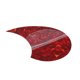 thumbnail image 4 of Golpeador de Guitarra Unique Bargains Auto Adhesivo 36 Pulgadas Diestro Rojo Amarillo, 4 of 5