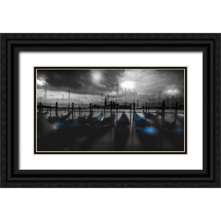 Chiriaco, Carmine 14x10 Black Ornate Wood Framed with Double Matting Museum Art Print Titled - Dark Mood