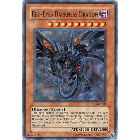 YuGiOh Structure Deck: Dragon's Roar Red-Eyes Darkness Dragon