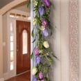 thumbnail image 2 of 60" Tulip Flowers Garland, 2 of 5
