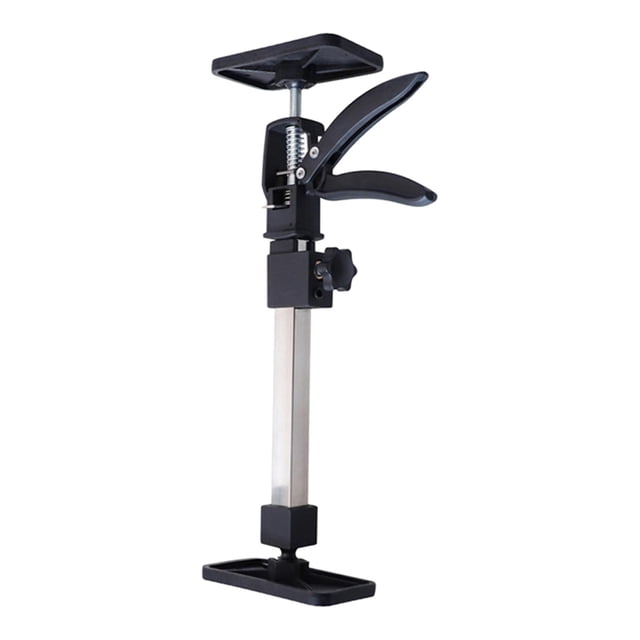 Soporte ajustable para poste, elevador de muebles, dispositivo de elevación de ajuste de altura, multiusos, profesional, de mano, de acero inoxidable Zulema Poste de soporte ajustable