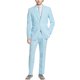 thumbnail image 1 of OppoSuits Traje de dos piezas para hombre con corbata Traje formal de dos botones coolblue 38x34, 1 of 1