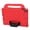 Red, variant on EVA Case for iPad 7th/8th/9th Generation, Portable Shockproof Cover with Bulit-in Stand & Pencil Holder & Hand/Shoulder Strap