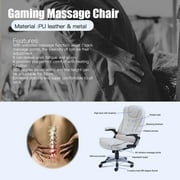 Executive Office Massage Chair Ergonomic Heated Vibrating Computer Gaming Chair