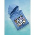 thumbnail image 3 of Feeling Good Stay Chill Groovy Hoodie Women -Image by Shutterstock, Female 5X-Large, 3 of 4