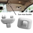 thumbnail image 4 of Riwesomey Cubierta solar interior Gran capacidad de carga Soporte ajustable de alta resistencia Clip de gancho Plástico ABS Protección solar Gancho de Vehículos, repuestos y accesorios Mis TYPE1 Riwesomey VI000167-00, 4 of 6