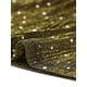 thumbnail image 5 of Blusa de mujer de tallas grandes Agnes Orinda con brillo de strass, manga larga transparente, escote en V, 4X dorada, 5 of 6