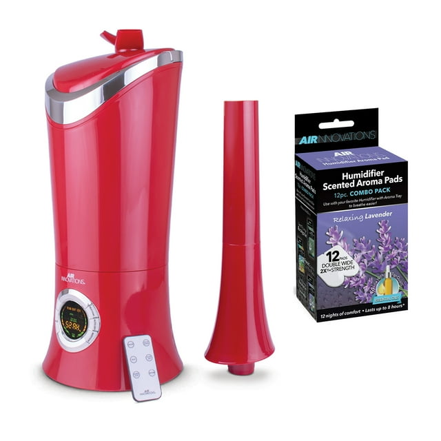 Air Innovations MH-701BA Humidificateur à Vapeur Froide à Ultrasons avec Recharges (12 Paquets)