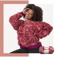 thumbnail image 4 of CIRCULO Angora Yarn, 100% Polyester - Yarn for Crocheting and Knitting - Soft Yarn - 65.61 yds, 3.52 oz - Color 7294 - Wood, 4 of 5