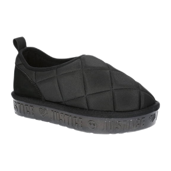Justice Little and Big Girls' Quilted Platform Clogs