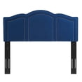 thumbnail image 3 of Modway Cecilia Full/Queen Performance Velvet Headboard in Navy, 3 of 6