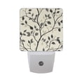 thumbnail image 6 of Yayeee LED Plug in Night Light for The Home with Auto Dusk to Dawn Light Sensors, 2 Pack, Leaves Pattern, 6 of 6