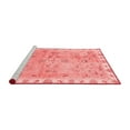 thumbnail image 2 of Ahgly Company Machine Washable Indoor Rectangle Oriental Red Traditional Area Rugs, 7' x 9', 2 of 4
