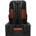 thumbnail image 4 of Mochila ELLE Luxe Journey 18L de Twill y Cuero Vegano Negra, 4 of 7