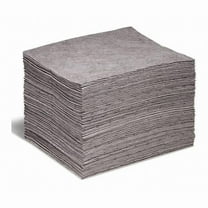 Spilltech Sorbent Pad, 20 gal, 15 in x 18 in, Universal, Gray, 100 PK GP-M