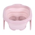 thumbnail image 4 of Tarente Foldable Portable Foot Bucket Foot Spa Bucket Lightweight Space-saving Foot Bath Tool (Pink), 4 of 7
