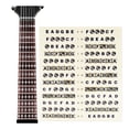thumbnail image 2 of Guitar Fretboard Note Decals Fingerboard Frets Map Sticker for Beginner Learner Practice Fit 6 Strings Acoustic Electric Guitar(Guitar-Black), 2 of 5