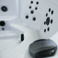 thumbnail image 2 of Prime 7‑Person 99‑Jet Performance Hot Tub – 240V, Stainless Steel Heater, Ozone System, Waterfall & LED Lighting (White/Mocha), 2 of 15