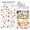 R120, variant on Foreign trade of ultra-thin tropical bird animal Manicure gummed stickers nail stickers Manicure adornment R117-124 explosion models