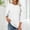 White, variant on Levmjia Womens 3/4 Length Sleeve T-Shirts Casual Crewneck Tops Shirts Basic Tee Blouses Fashion Loose Fit Pullover Black,L
