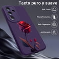thumbnail image 4 of Threehao Funda para Samsung Galaxy S24 Case Uso Rudo, Ultra Delgado Flexible Silicona Púrpura Carcas, 4 of 6