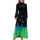 thumbnail image 1 of Vestido largo de la Patrulla Lunar, vestido sexy para mujer, ropa de fiesta, falda de verano para mujer, vestidos sueltos elegantes para mujer, 1 of 4