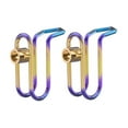 thumbnail image 3 of Raindrops Accessories 2Set Motorcycle Hooks in Double Color for Bag Hanging and Luggage Organization 5x4.7x4cm, 3 of 8