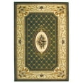 thumbnail image 4 of SAFAVIEH Lyndhurst Ella Traditional Bordered Area Rug, Sage/Ivory, 3'3" x 5'3", 4 of 5