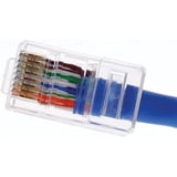 IDEAL RJ-45 8-Position 8-Contact Round Solid Modular Plug 25/Pack ...