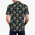 thumbnail image 4 of Daiia Colorful Turtles Pattern Men’s Polo Shirts,Solid Deck Shirt,Classic Fit, Breathable Cotton Polo for Casual and Sport Wear-X-Large, 4 of 9