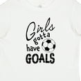 thumbnail image 4 of Inktastic Girls Gotta Have Goals Soccer Girls Baby T-Shirt, 4 of 5