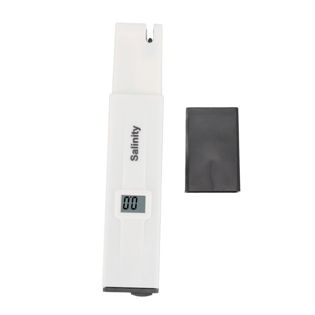 Aquarium Salt Meter, Versatile Salinity Tester Compact 0 To 19.90% Measuring Range Precise for Drinking Water Soup