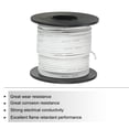 thumbnail image 3 of Unique Bargains Silicone Wire 20 AWG Stranded White Spool 30m Electrical Tinned Copper Wire for Car Model, 3 of 6