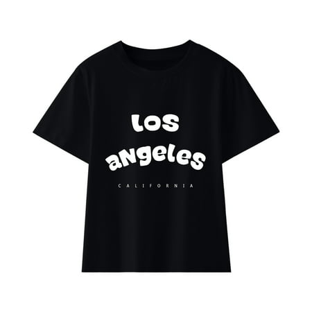 

Rovga T Shirt For Girls Tops Los Angles Toddler Boys Girls Shirt Last Nerve Shirt Mothers Day Gift Trendy Kid Shirt Kid T Shirt Funny Youth Shirt Top