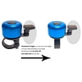 thumbnail image 2 of Ciclismo 2x Campanas de bicicleta de metal Seguridad Sonido Alarma Bocina Manillar de bicicleta Anillo de llamada Likrtyny Para estrenar, 2 of 7
