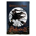 thumbnail image 2 of Breeze Decor 62004 Halloween Happy Witching You 2-Sided Impression Garden Flag - 13 x 18.5 in., 2 of 2