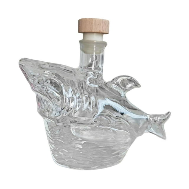 Botella de Whisky Decantador de Animales Creativo Botella de Licor de Vidrio Decorativa Función de Almacenamiento Única Adecuada para Regalo para Hombres Decoración de Bar Hogar y Restaurante