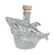 thumbnail image 1 of Decantador de whisky con diseño de tiburón, transparente, vacío, divertido, decorativo, 320 ml, idea de regalo para hombres, botella de licor para clu, 1 of 9